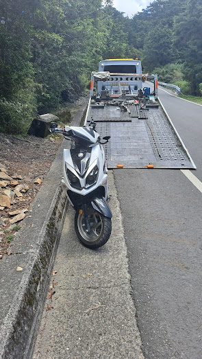 台14甲機車道路救援